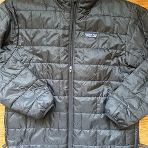 Patagonia Black Kids Puffer Jacket